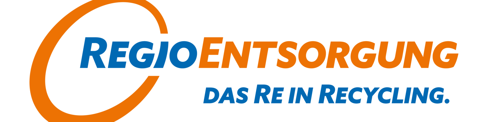 Logo der RegioEntdorgung in blau-orange